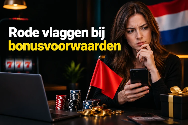 Rode vlaggen bij bonusvoorwaarden