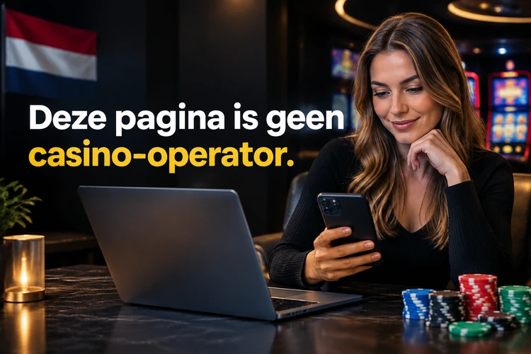 Deze pagina is geen casino-operator