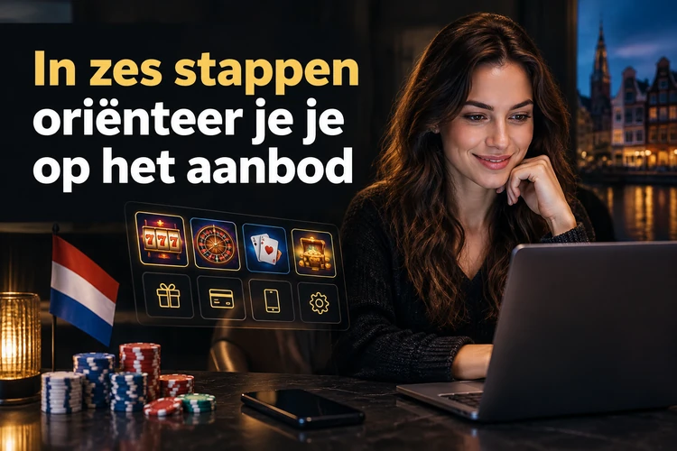 In zes stappen oriënteer je je op het aanbod