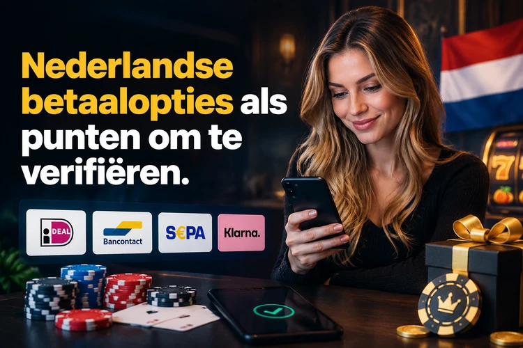 Nederlandse betaalopties als punten om te verifiëren